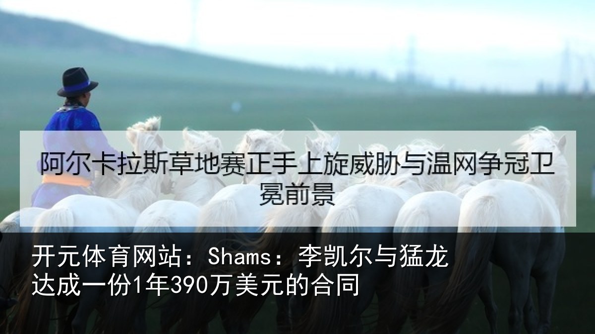 开元体育网站：Shams：李凯尔与猛龙达成一份1年390万美元的合同